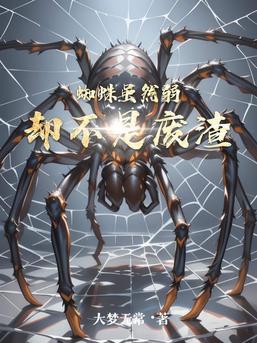 蜘蛛虽小但是他不怕困难